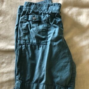 Blue shorts